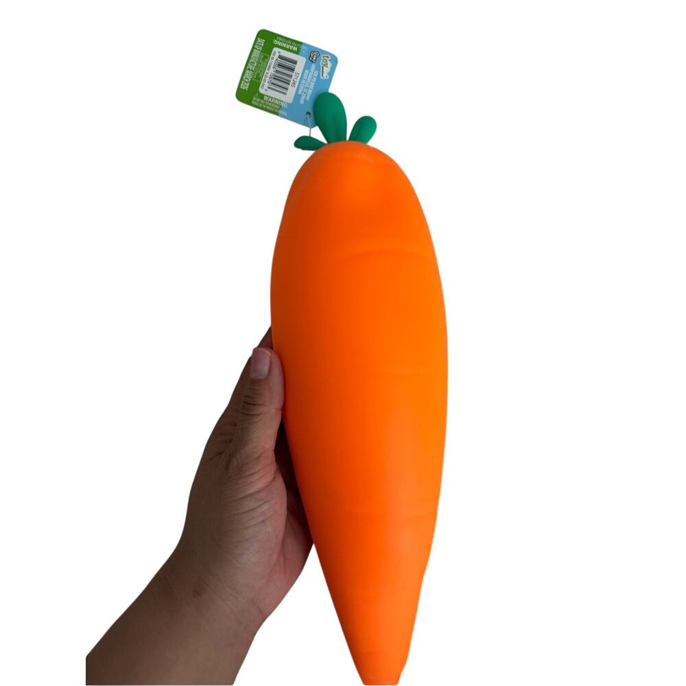 Viral Squeeezy Carot Squishy NWT
